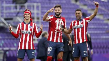 El Atleti superó la pájara y ganó
la Liga 'Quebrantahuesos' de la COVID por fútbol y por fuerza mental