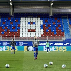 11 años habían pasado del último partido suspendido del Eibar