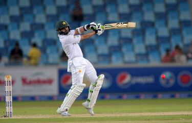 Azhar Ali hits first-ever day-night Test century in Dubai