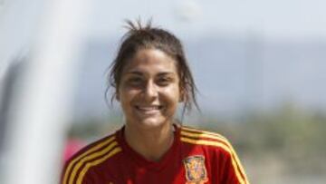 Sandra Hernández, delantera de la Sub-19.