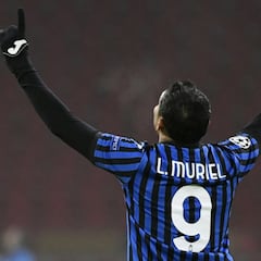 Fiorentina, único exequipo al que Muriel no le ha anotado