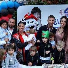Así fue el supercumpleaños de Sergio Ramos Jr.