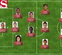 El once latinoamericano de la fecha del fútbol europeo