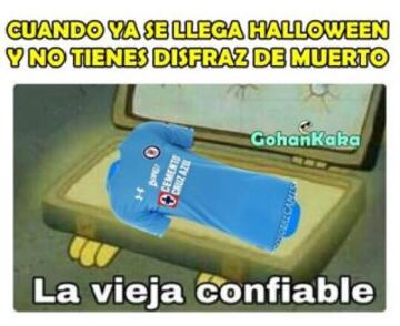 Las redes sociales no perdonaron a los equipos del fútbol mexicano y los 'festejaron' con las imágenes más graciosas. Cruz Azul roba la atención.