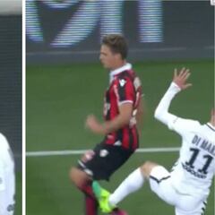 Francia crucifica a Di María: se autoexpulsó con esta entrada