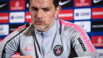 Paris Saint-Germain&#039;s German coach Thomas Tuchel