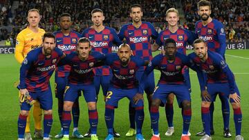 El Barcelona, impotente ante el Slavia en el Camp Nou.