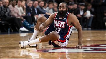 Los Nets sobreviven a los Knicks con un buen partido de Harden al principio, pero dificultades al final. Durant, una vez más, resuelve al final.