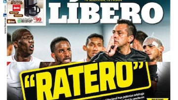 Escándalo con el árbitro del Perú-Brasil: "¡Cadena perpetua!"
