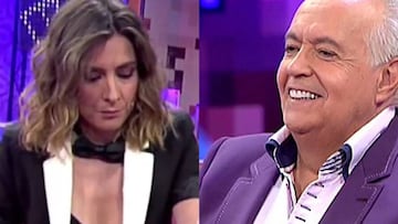 Sandra Barneda y José Luis Moreno se enfrentaron en el plató de Hable con ellas.
