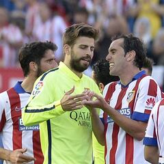 El sentido mensaje de Piqué en Twitter para despedir a Godín