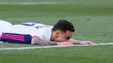 Valladolid. 13/05/2021. PHOTOGENIC/PABLO REQUEJO. Fútbol, Estadio José Zorrilla, partido de La Liga Santander temporada 2020/2021 entre el Real Valladolid y el Villarreal. ROQUE MESA