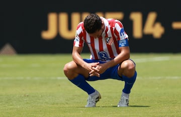 Koke tras pitar el final el colegiado mexicano, Csar Arturo Ramos.