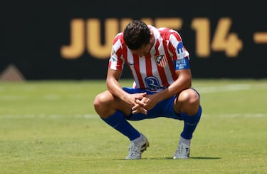 Koke tras pitar el final el colegiado mexicano, César Arturo Ramos.