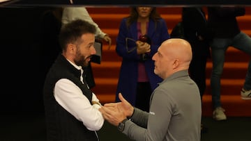 Rueda de prensa conjunta de Levante y Valencia.