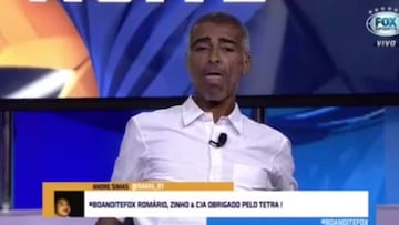 Romario y sus cosas: "Era más grande que Messi y Maradona"