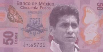 Las nuevas caras en los billetes mexicanos