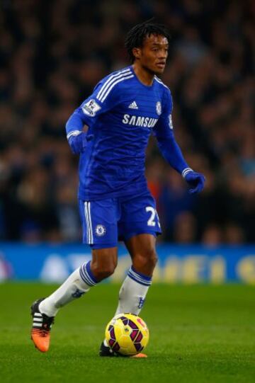 El volante colombiano se devoró cada metro de la cancha del Stamford Bridge. 