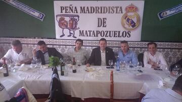 Pe&ntilde;a madridista de Matapozuelos. 