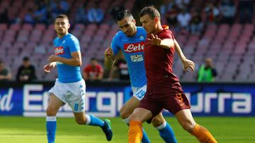 La Roma vence al Napoli y le quita el segundo puesto