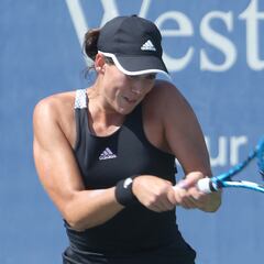 A Muguruza le falla la confianza contra Rybakina