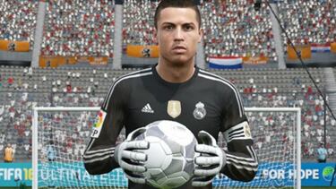 ¿Qué pasa si pones a Cristiano Ronaldo de portero en FIFA 17?