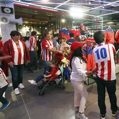 Alunizan y desvalijan la tienda del Atlético en el Wanda