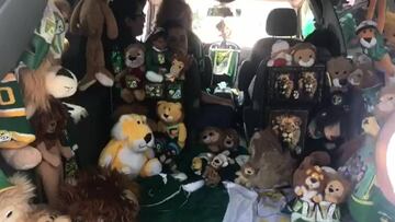 Amor de peluche por la Fiera: la historia de un hincha del León