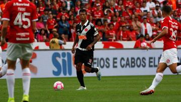 Fredy Guar&iacute;n fue titular con Vasco Da Gama 