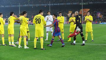 El Villarreal hará pasillo al Barça