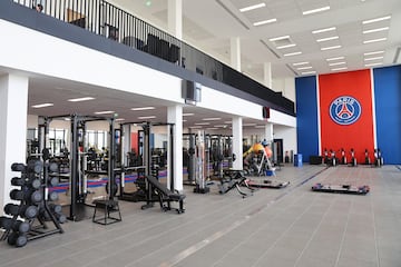 Panorámica del gimnasio. 
