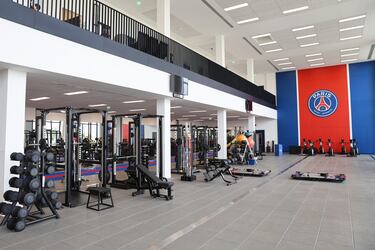 Panorámica del gimnasio. 
