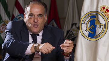 Javier Tebas, presidente de LaLiga