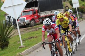 La Vuelta Colombia cambió de líder. Jaime Castañeda del EPM Une