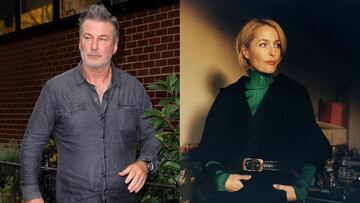 Alec Baldwin, muy criticado por arrastrar a Gillian Anderson a la polémica de su mujer