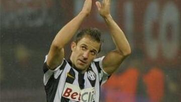 Del Piero renueva con el Juventus de Turín hasta 2012