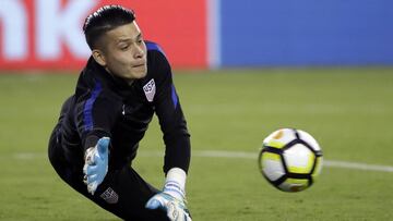 Foto de entrenamiento de Jesse Gonzalez con Estados Unidos.