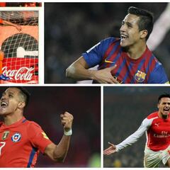 Los datos imperdibles de los 600 partidos de Alexis Sánchez