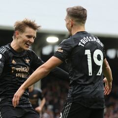 Fulham 0-3 Arsenal | Premier League | Match report & summary | Leandro Trossard