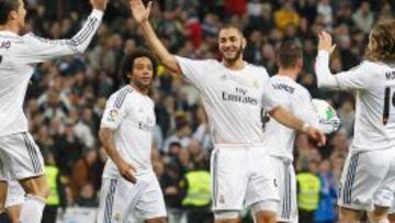 Benzema lleva dos partidos consecutivos marcando: ante Osasuna y frente al Celta.