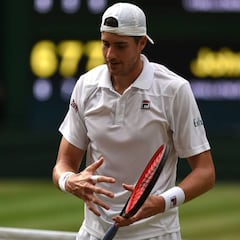 Isner ya ganó el partido más largo de la historia del tenis