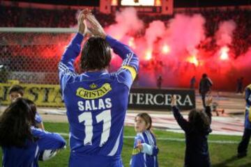 Marcelo Salas y su regreso a Universidad de Chile para terminar su carrera.