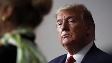 El presidente de Estados Unidos informó que seguirá las recomendaciones del asesor médico de la Casa Blanca y vetará a las audiencias de los estadios.