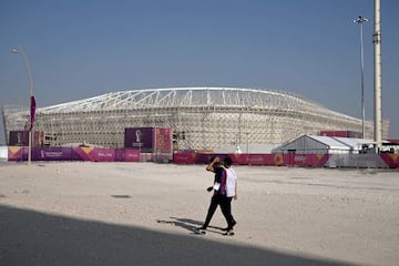 Ahmad Bin Ali Stadium in Al-Rayyan.