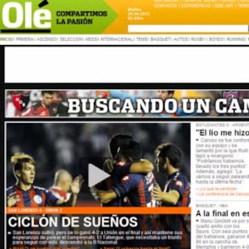 Portadas de la prensa extranjera