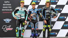 Mir, Canet y Bulega.