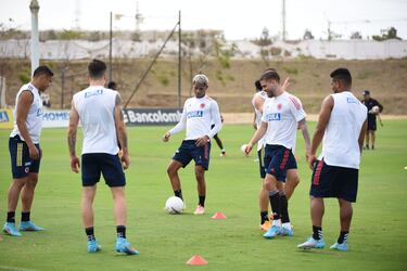 Galería fotográfica del entrenamiento de la Selección