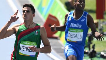 Carlos Herrera con tiempo similar a Bolt en los 200 metros