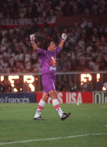 Germán 'El Mono' Burgos en su etapa en River Plate.