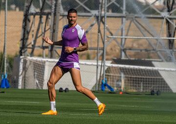 VALLADOLID. 21/08/23. PHOTOGENIC. ENTRENAMIENTO REAL VALLADOLID. JAVI SANCHEZ